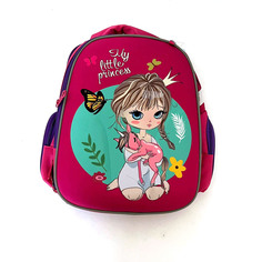 Ранец школьный ортопедический Baziator Девочка GK0072 розовый