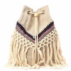 Рюкзак женский Les Tropeziennes BAR 01 светло-бежевый, 36х37х15 см