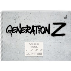 Скетчбук Канц-Эксмо ТСФМ5304863 Generation А5 160х240мм 30 л твердая обложка спираль