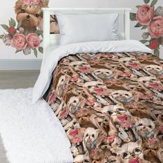 Покрывало стеганое «Juno» 145х200 Собачки 16375-1 Тейковский ХБК