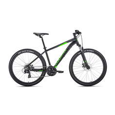 Велосипед 27,5" Endorphin Alive D AL Черный Матовый/Ярко-зеленый рама 17" RBK22AT27019 No Brand