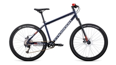 Велосипед Forward Sporting 27.5 X D 2022 17" темно-синий/красный