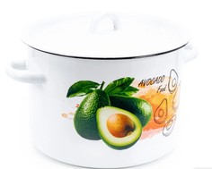 Кастрюля Магнитогорская эмаль 3 л в ассортименте