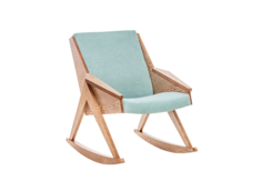 Кресло-качалка Амбер Д, Дуб шпон / Soro 34 Мебель Импэкс