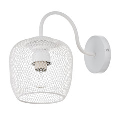 Бра "Бирра" 1xE27 40Вт белый 15х26х23 см 7127477 Bayer Lux