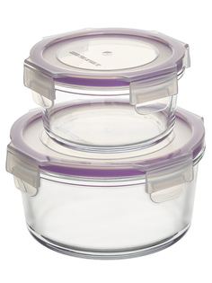 Набор стеклянных пищевых контейнеров Eley 370 мл и 830 мл, ELSTH010P