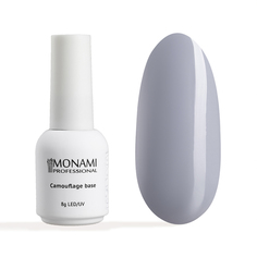 Камуфлирующее базовое покрытие для гель-лака Camouflage base Monami Dusty Blue, 8 г