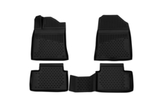 Коврики 3D в салон подходят для KIA Ceed, 2018-, хб., 4 шт. (полиуретан) Element