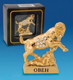 Фигурка crystal temptations, Знак Зодиака Овен, Юнион, 4,5 см