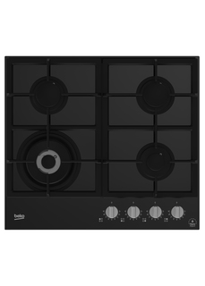 Встраиваемая варочная панель газовая Beko HILW64325SB черный