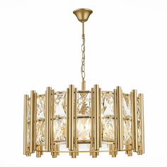 Подвесная люстра шампань ST Luce Corsia SL1623.203.08