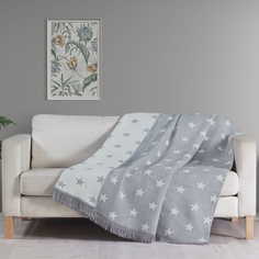 Плед Arya хлопок 150x200 Star Серый