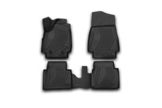 Коврики 3D в салон LADA 4х4 3D, 2009-, 4 шт. (полиуретан) Element