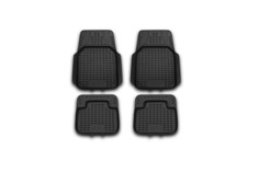 Коврики в салон универсальные Lider, 4 шт. (полиуретан, серые) Element