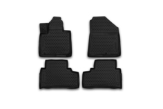 Коврики 3D в салон KIA Sorento Prime, 2015-, 5/7 мест, 4 шт. (полиуретан) Element