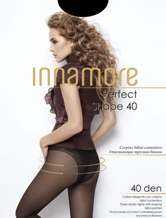 Колготки женские Innamore колготки женские Perfect shape 40, nero, размер 3 черные 3 (M)