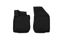 Коврики 3D в салон LADA Largus, фургон, 2013-, 2 шт. (полиуретан) Element