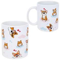 Кружка "Корги в облаках" Kawaii Factory