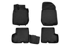 Коврики 3D в салон RENAULT Logan 2004-2009, 2010-2014, 4 шт. (полиуретан) Element