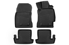 Коврики 3D в салон подходят для TOYOTA GT86, 2012- П.Р. купе, 4шт. (полиуретан) Element