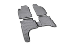 Коврики в салон MITSUBISHI Pajero Sport 1997-2008, 4 шт. (полиуретан) Element