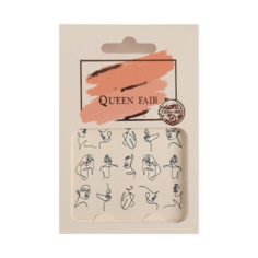 Наклейки для ногтей «Женские черты» 6908021 Queen Fair