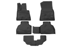 Коврики 3D в салон подходят для BMW X7, 2019- внедорожник, 5шт. (полиуретан) Element