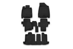 Коврики в салон NISSAN Pathfinder, 2014- 5 шт. (полиуретан) Element