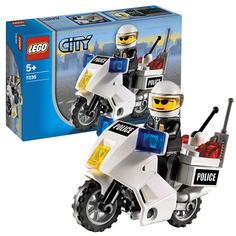 Конструктор LEGO City Полицейский мотоцикл 7253