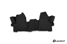Коврики 3D в салон FORD Transit, 2014-, 2 шт. (полиуретан) Element