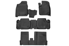 Коврики в салон TOYOTA Ipsum ACM 21W JDM, 05/2001–05/2007, 3 ряда, П.Р. (полиуретан) Element