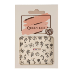 Слайдер дизайн для ногтей «Цветение» 6908008 Queen Fair