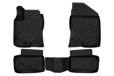 Коврики 3D в салон LIFAN Solano II, 02/2016-, седан, 4 шт. (полиуретан) Element