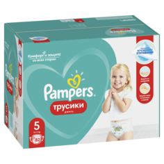 Подгузники-трусики Pampers Pants 5 (12-17 кг), 82 шт.