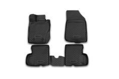 Коврик 3D в салон для RENAULT Duster 4WD, 2011-2015, передний левый, 1 шт. (полиуретан) Element
