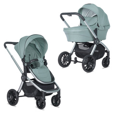 Коляска модульная 2в1 Farfello Baby Shell цвет мятный BBS-15