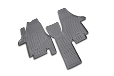 Коврики в салон VW Multivan 2004-, 2 шт. (полиуретан) Element