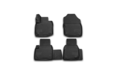 Коврики 3D в салон HONDA Civic 5D, 01/2012-, хб., 4 шт. (полиуретан) Element