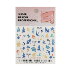 Слайдер дизайн для ногтей «Ласточки» 7756626 Queen Fair