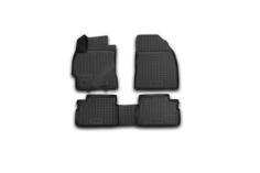 Коврики 3D в салон TOYOTA Corolla, 01/2007-2013 4 шт. (полиуретан) Element