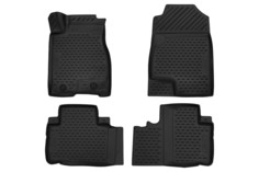 Коврики в салон KIA Picanto, 2011-08/2017 4 шт. (полиуретан) Element