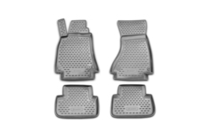 Коврики в салон AUDI A-4 B8, 2007-2015, АКПП, 4 шт. (полиуретан) Element