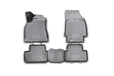 Коврики 3D в салон RENAULT Fluence 2010-, 4 шт. (полиуретан) Element