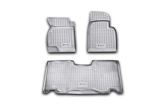 Коврики в салон УАЗ Patriot, 3163-10/20, Classic/Comfort 2005-2014, 3 шт. (полиуретан) Element