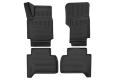 Коврики 3D в салон подходят для VOLKSWAGEN Amarok 2019 - >, пикап, 4 шт. (полиуретан) Element