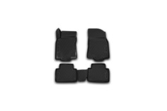 Коврики 3D в салон подходит для NISSAN X-Trail T32 (III, IIIр), 2013-, 4 шт. (полиуретан) Element