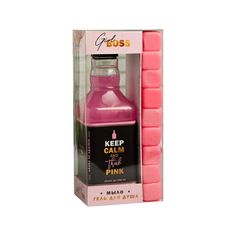 Набор Sweet girl boss гель для душа 250 мл, аромат вермут, мыло-камни 9 шт. 4814929 Чистое счастье