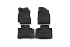 Коврики 3D в салон подходят для GEELY Emgrand X7, 2011-2018, 4 шт. (полиуретан) Element