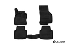 Коврики 3D в салон SKODA Superb, 2015-, 4 шт. (полиуретан) Element