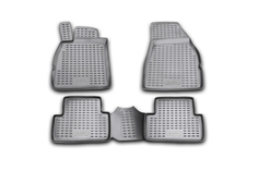 Коврики в салон RENAULT Megane II 2002-2009, 4 шт. (полиуретан) Element